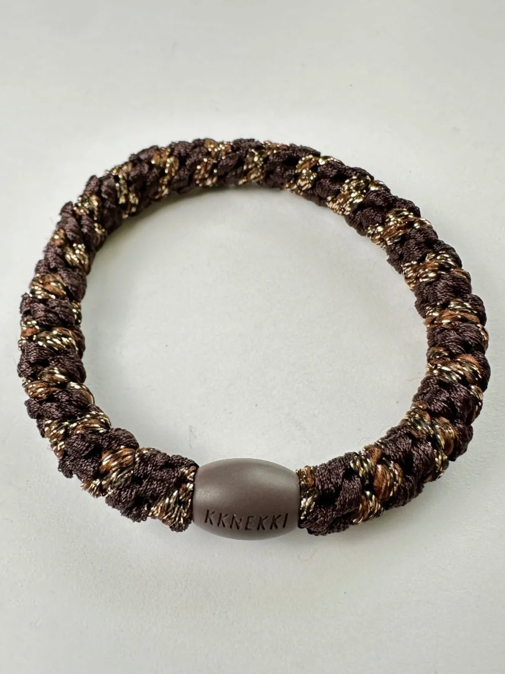 NWT 4-Bundle Authentic Original KKNEKKI Hair Ties/Elastics in Moody Dark Colors